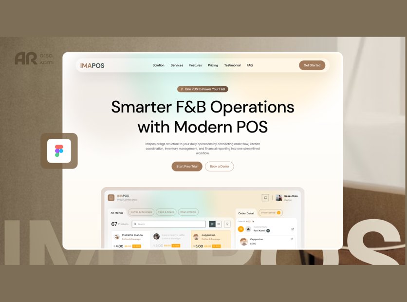 이마포스 SaaS 포스 시스템 웹 피그마 UI 키트