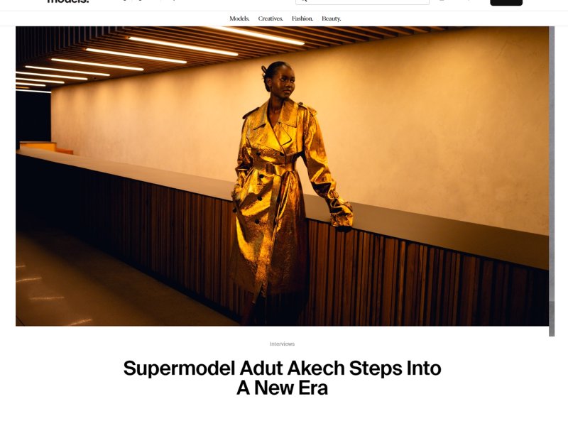 패션 모델 & 크리에이티브의 모든 것, Models.com