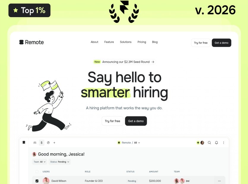 효율적인 협업을 위한 하이테크 SaaS UI
