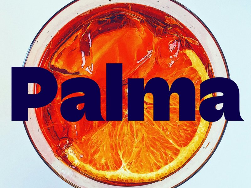 휴머니스트 구조에 기하학을 더한 서체, PP Palma