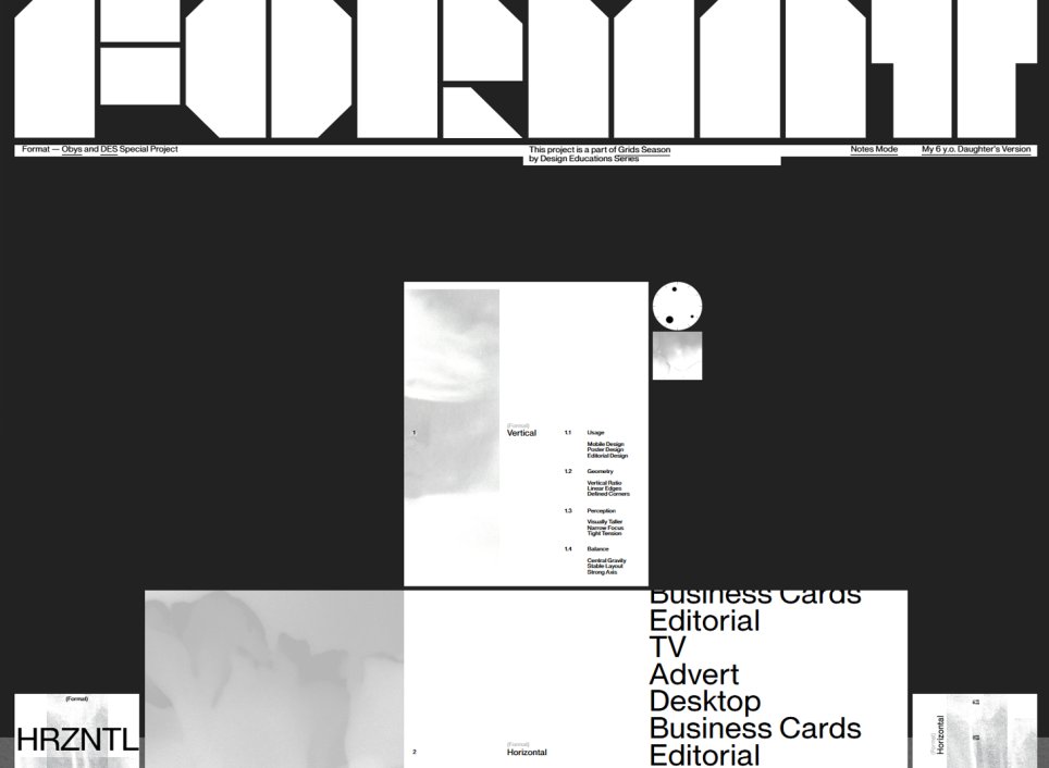 Format by Obys Agency